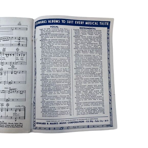 Sing America Sing Edward B Marks Music Corporation Patriotic Songs Old and New - Picture 5 of 7